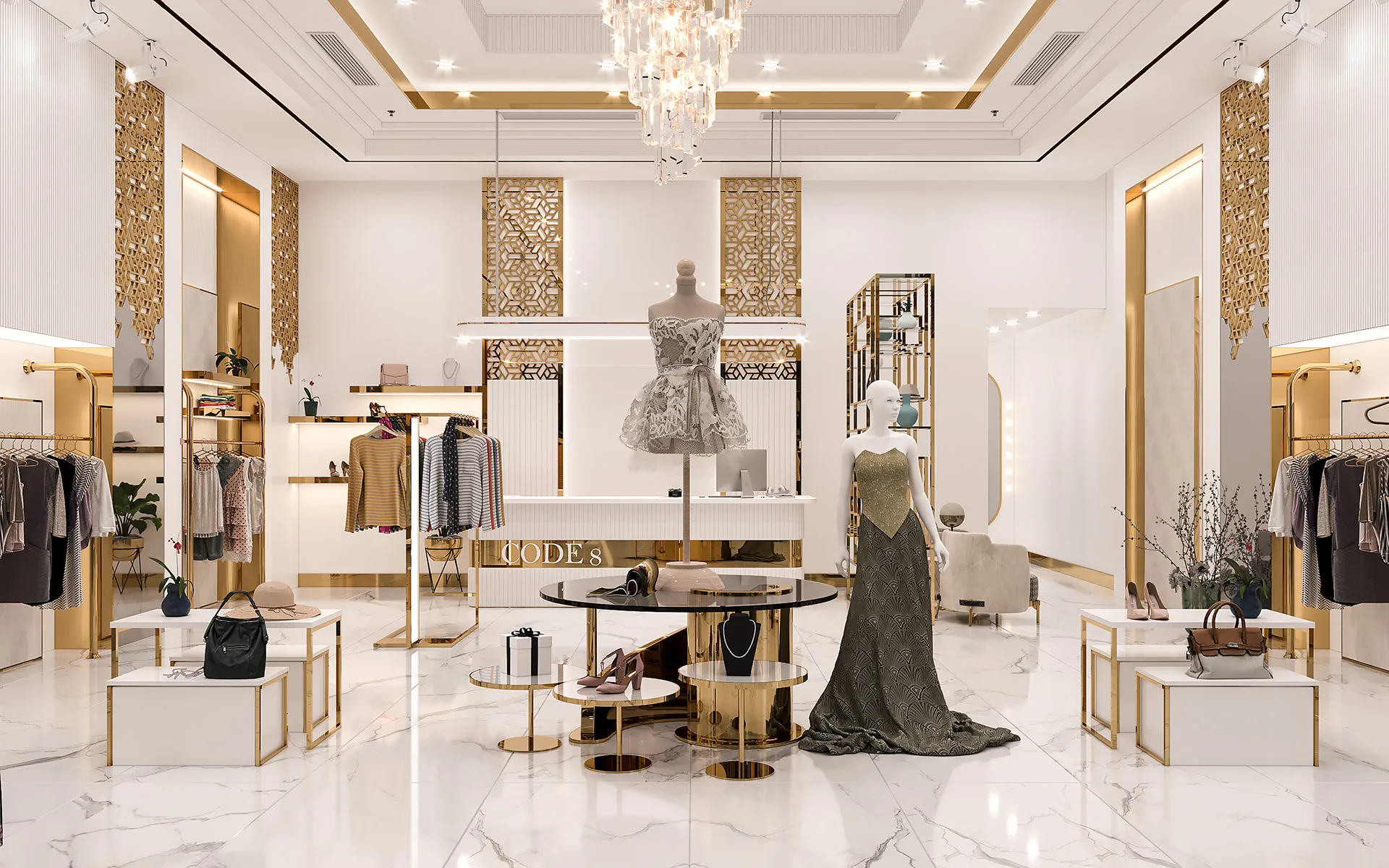 Retail Store Design Ideas for High-End Brands in Dubai