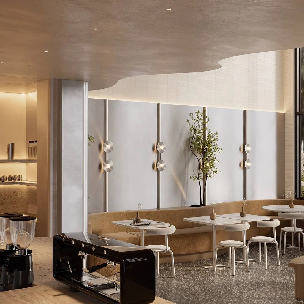 Boutique Splendor: Each corner tells a story in this exquisitely designed Cafe Interior in Dubai.
