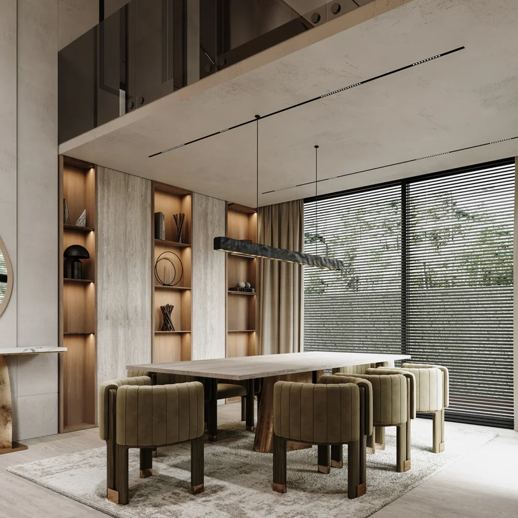 villa Dinning area decoration