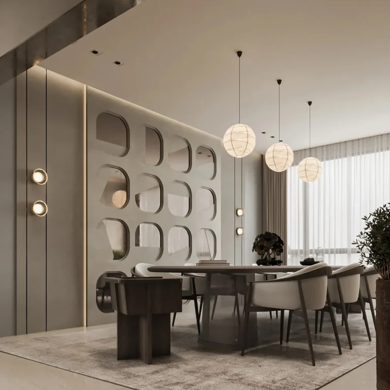 villa dinning space designs