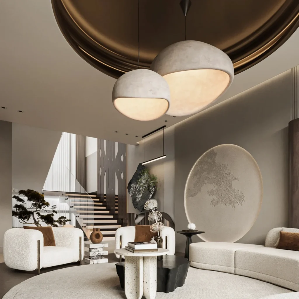 Dubai villa siting space design