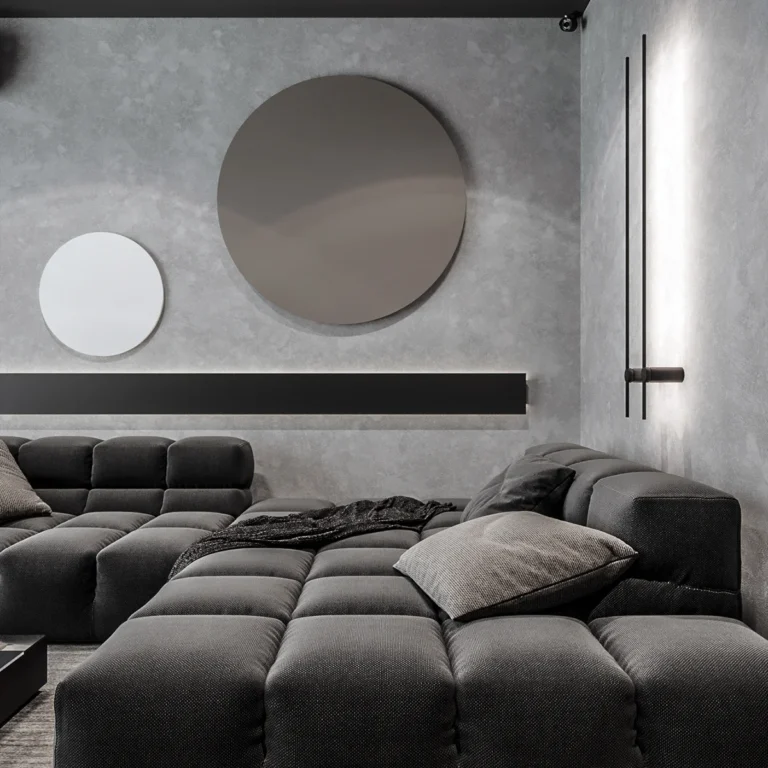 service apartment interior design for bedroom