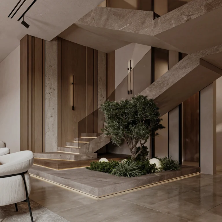 interior designer apartment for staircase design