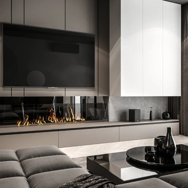 apartment interiors of tv lounge