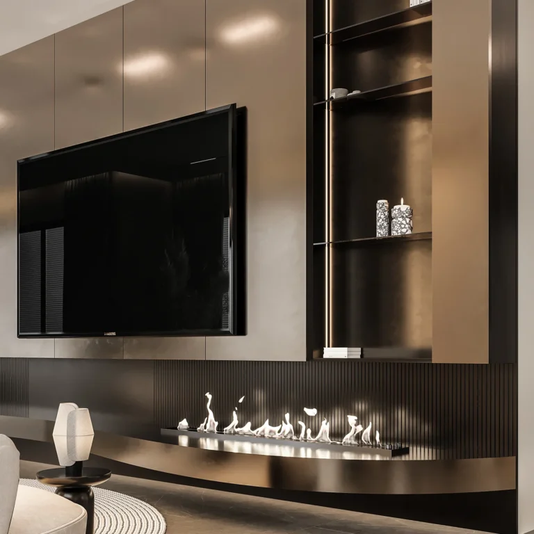 apartment design of Tv Lounge dubai