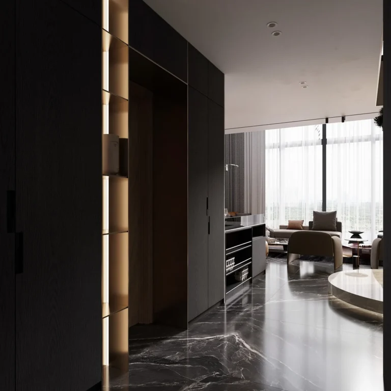 modern penthouses lift design