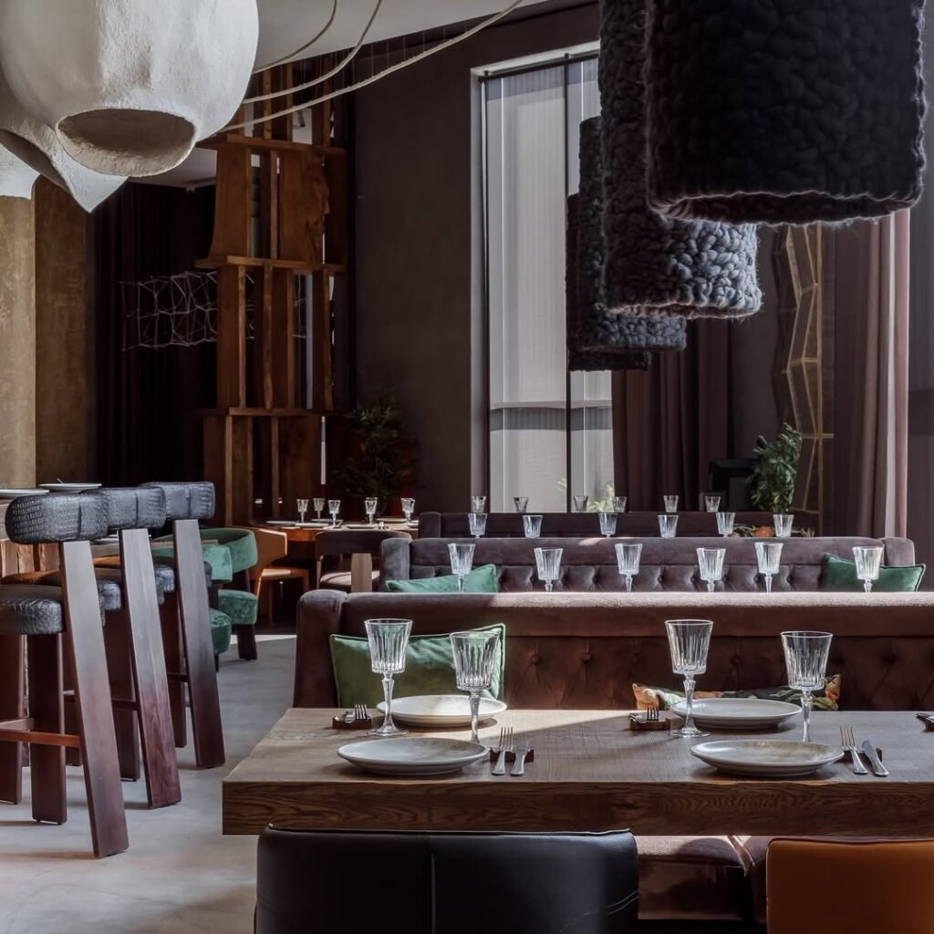 restaurant interior design by enzo milano interiors in dubai