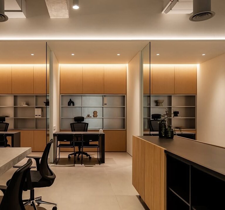 Office interior design in dubai